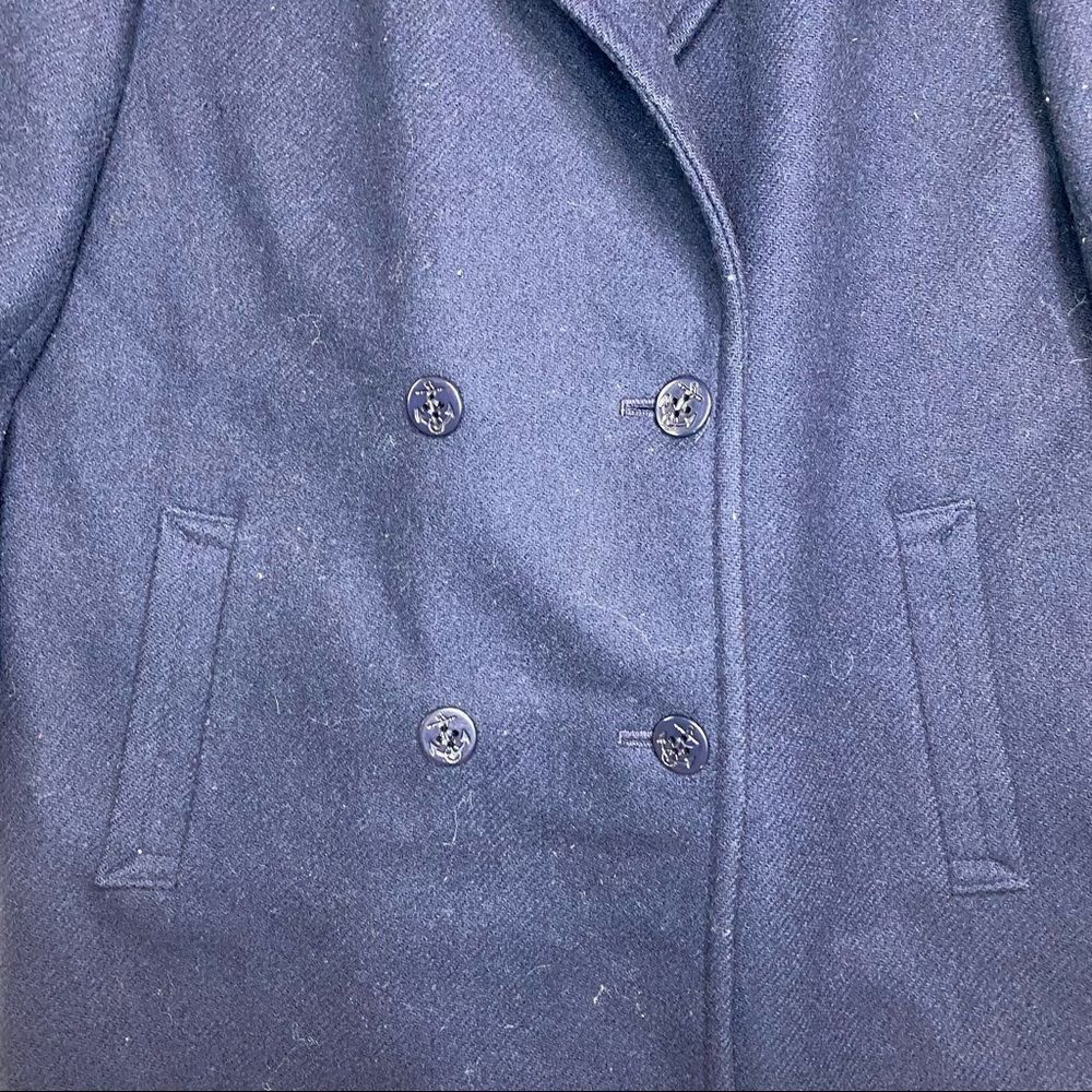 Pendleton Wool Pea Coat Navy size 10 - Picture 3 of 14